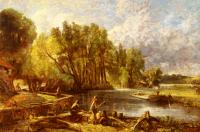 Constable, John - The Young Waltonians - Stratford Mill